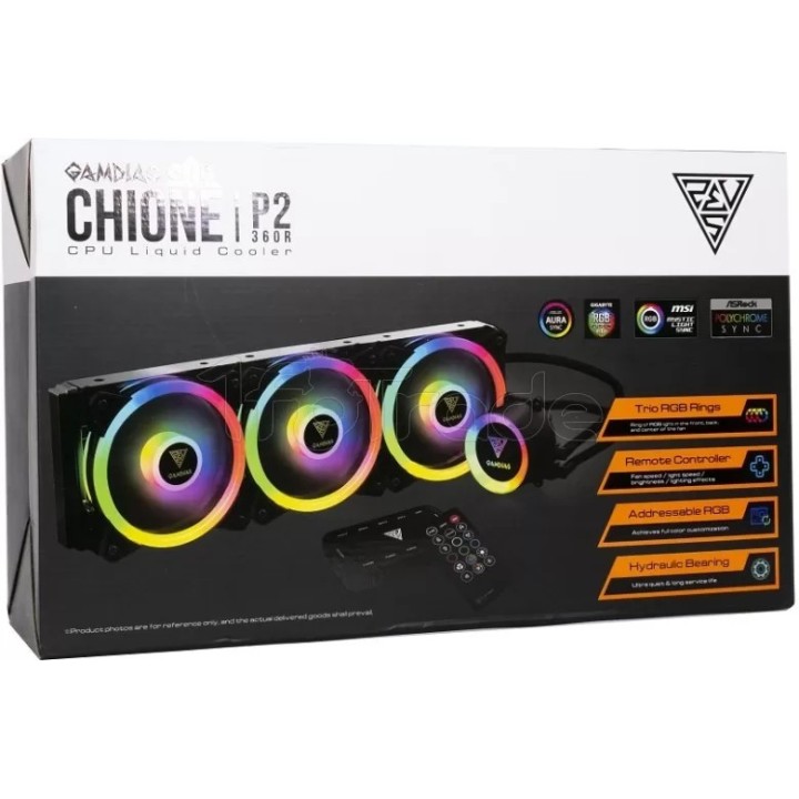 Kit Watercooling AIO Gamdias Chione P2-360R aRGB | Ordiland