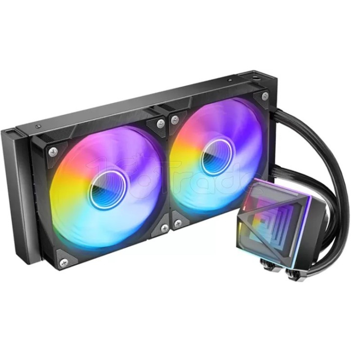 Kit Watercooling AIO Azza Pyramid RGB - 240mm (Noir) | Ordiland