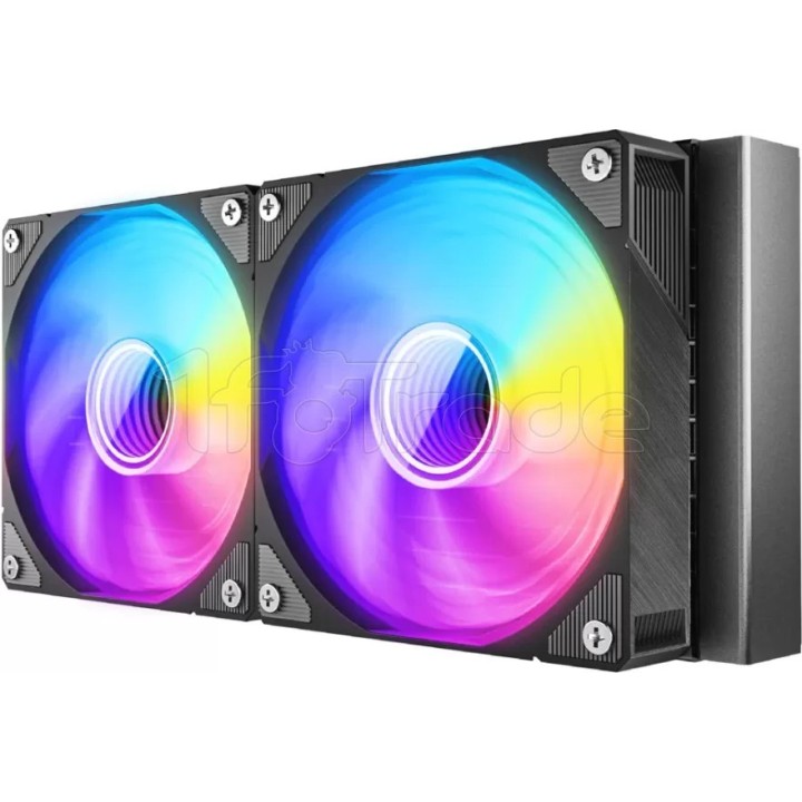 Kit Watercooling AIO Azza Pyramid RGB - 240mm (Noir) | Ordiland