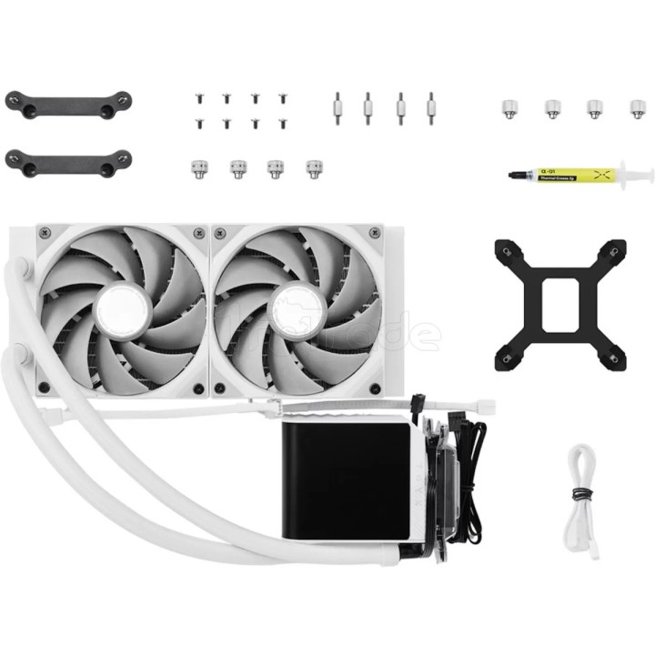 Kit Watercooling AIO Tryx Panorama - 240mm (Blanc) | Ordiland