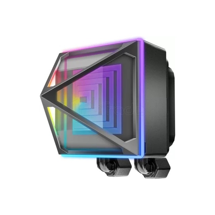 Kit Watercooling AIO Azza Pyramid RGB - 240mm (Noir) | Ordiland