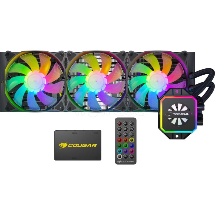 Kit Watercooling AIO Cougar Helor RGB - 360mm (Noir) | Ordiland