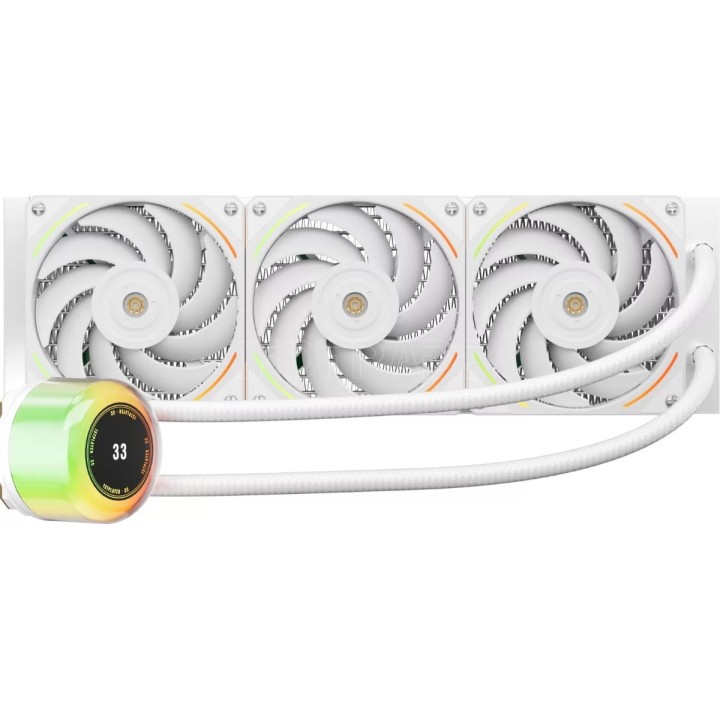 Kit Watercooling AIO 1stPlayer CC RGB - 360mm (Blanc) | Ordiland