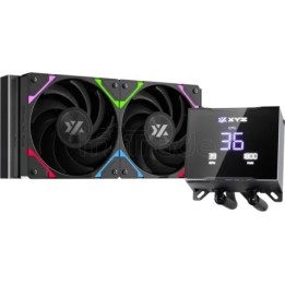 Kit Watercooling AIO XYZ Hydrotemp RGB - 240mm (Noir) | Ordiland