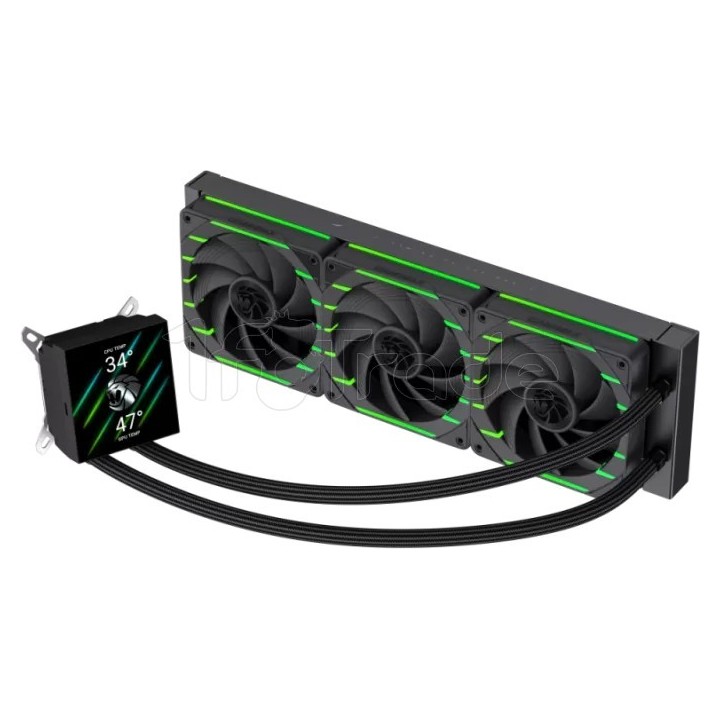 Kit Watercooling AIO Gamemax Hailstorm 360mm (Noir) | Ordiland