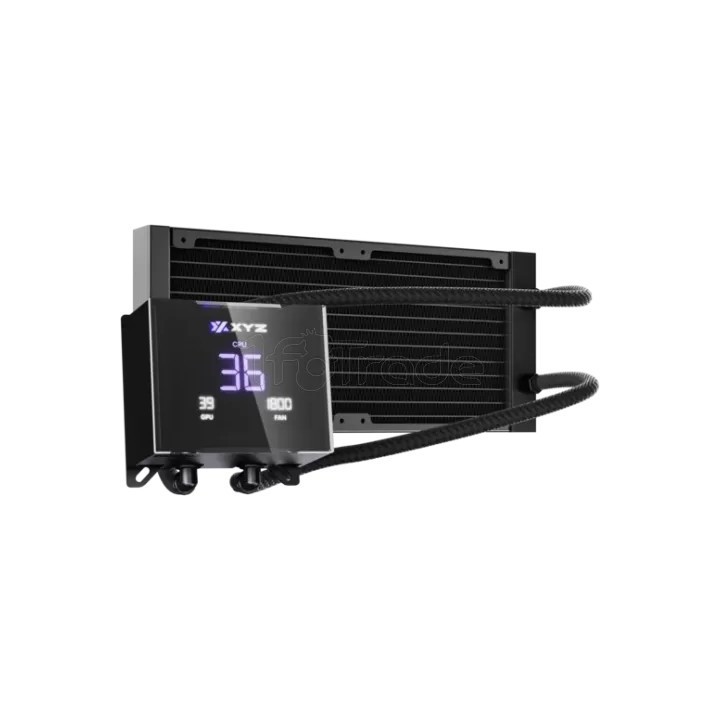 Kit Watercooling AIO XYZ Hydrotemp RGB - 240mm (Noir) | Ordiland