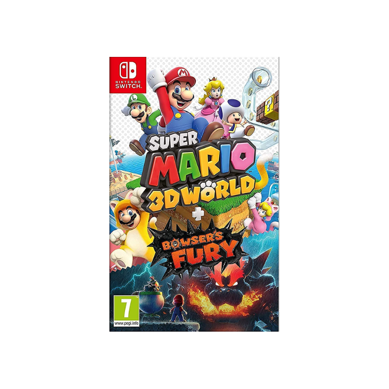 Jeux Switch : Super Mario 3D World + Bowser's Fury - Occasion