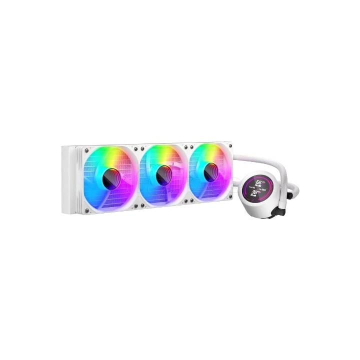 Kit Watercooling AIO 1stPlayer TS4 RGB - 360mm (Blanc) | Ordiland