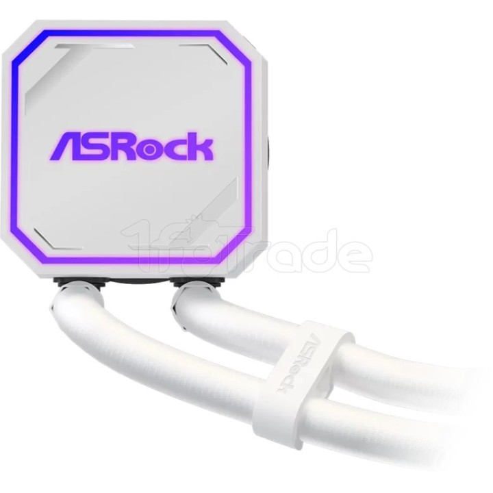 Kit Watercooling AIO ASRock Pro RGB - 240mm (Blanc) | Ordiland