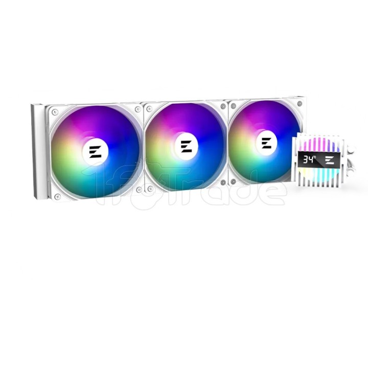 Kit Watercooling AIO Zalman Alpha2 RGB - 360mm (Blanc) | Ordiland