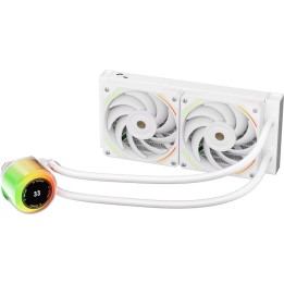Kit Watercooling AIO 1stPlayer CC RGB - 240mm (Blanc) | Ordiland