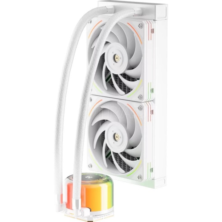 Kit Watercooling AIO 1stPlayer CC RGB - 240mm (Blanc) | Ordiland