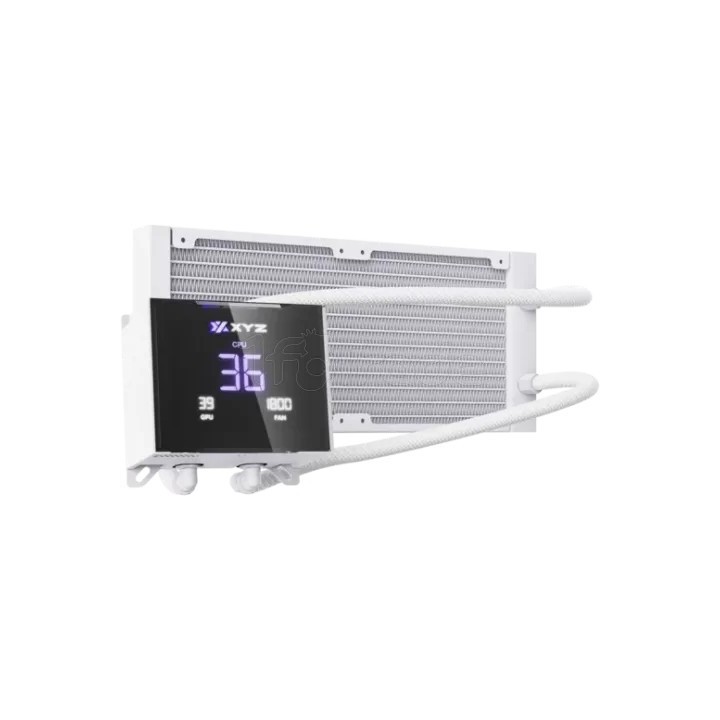 Kit Watercooling AIO XYZ Hydrotemp RGB - 240mm (Blanc) | Ordiland