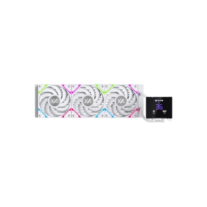 Kit Watercooling AIO XYZ Hydrotemp RGB - 360mm (Blanc) | Ordiland