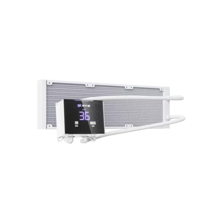 Kit Watercooling AIO XYZ Hydrotemp RGB - 360mm (Blanc) | Ordiland