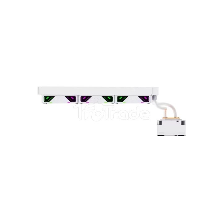 Kit Watercooling AIO XYZ Hydrotemp RGB - 360mm (Blanc) | Ordiland