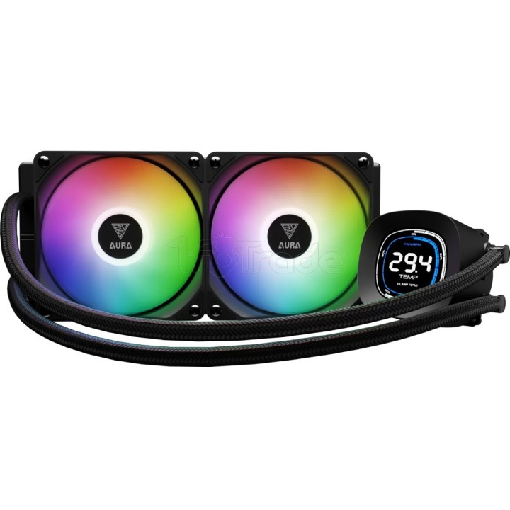 Kit Watercooling AIO Gamdias Aura GL Digital RGB | Ordiland