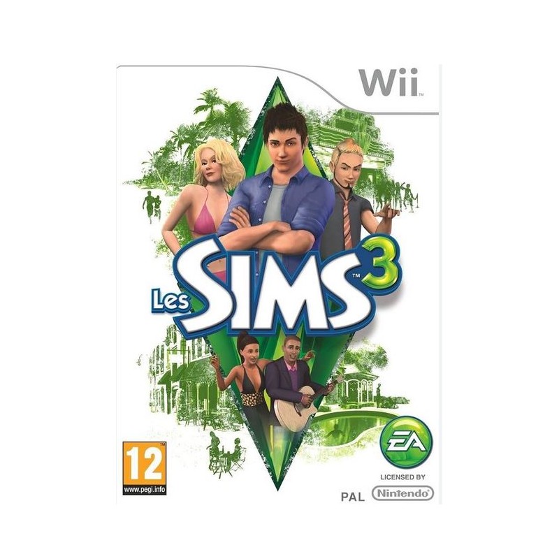 Jeux Wii : Les Sims 3 - Occasion