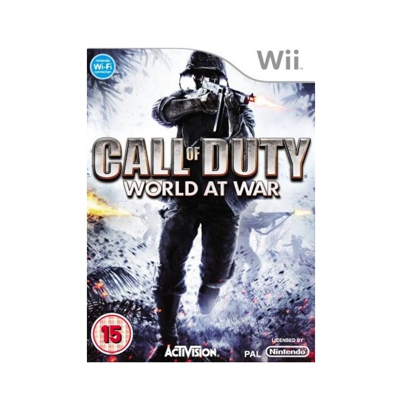 Jeux Wii : Call of Duty World at War - Occasion