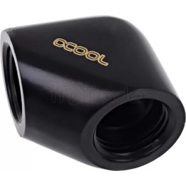 Raccord coudé pour G1/4 Alphacool Eiszapfen (Noir) | Ordiland