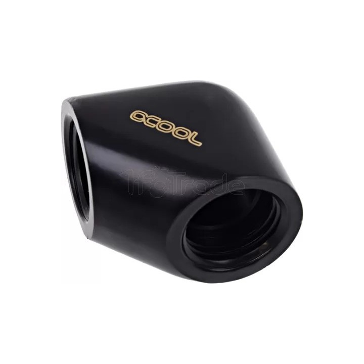 Raccord coudé pour G1/4 Alphacool Eiszapfen (Noir) | Ordiland