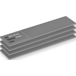 Lot de 4 Pads thermiques Arctic TP-4 120x20x1mm (Gris) | Ordiland