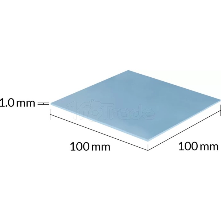 Pad thermique Arctic TP-3 100x100x1mm (Bleu) | Ordiland