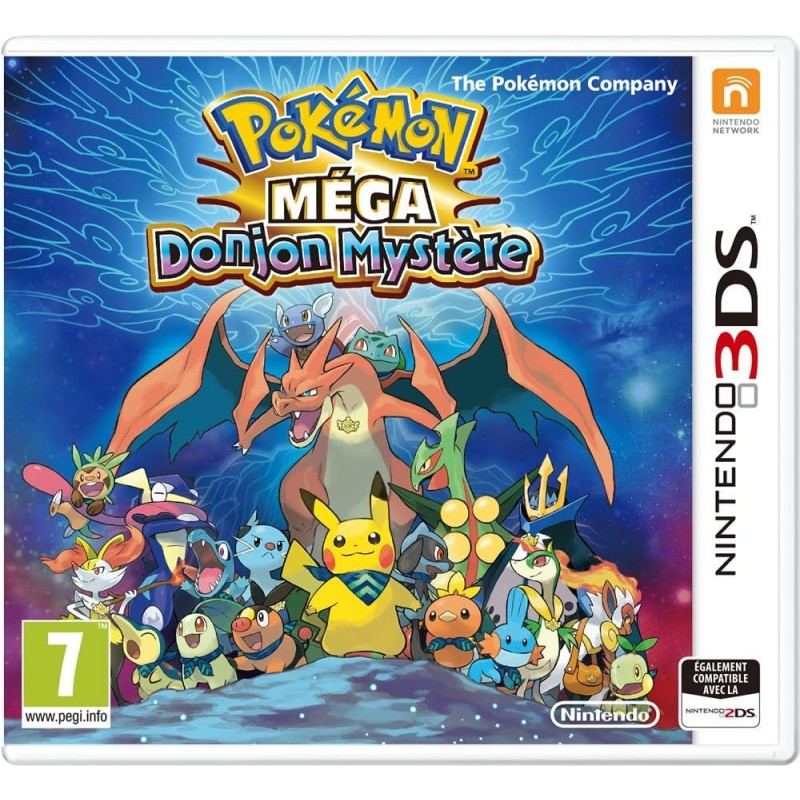 Jeux 3DS : Pokemon Mega Donjon Mystere - Occasion