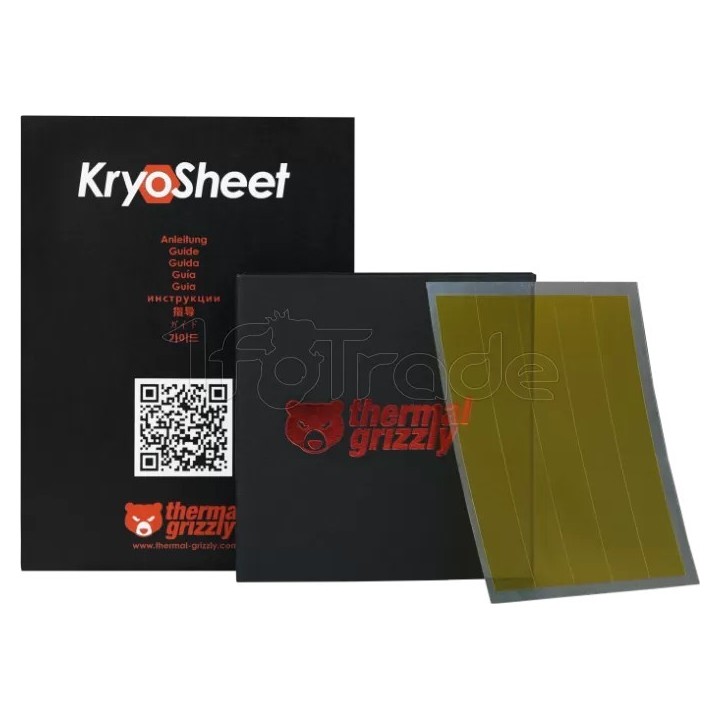Pad Thermique Thermal Grizzly KryoSheet 44x37x0,2mm | Ordiland