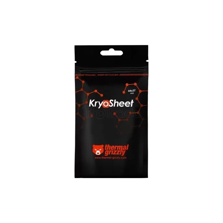 Pad Thermique Thermal Grizzly KryoSheet 44x37x0,2mm | Ordiland
