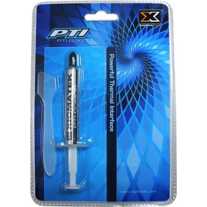 Pâte thermique Xigmatek PTI-G3606 3g | Ordiland