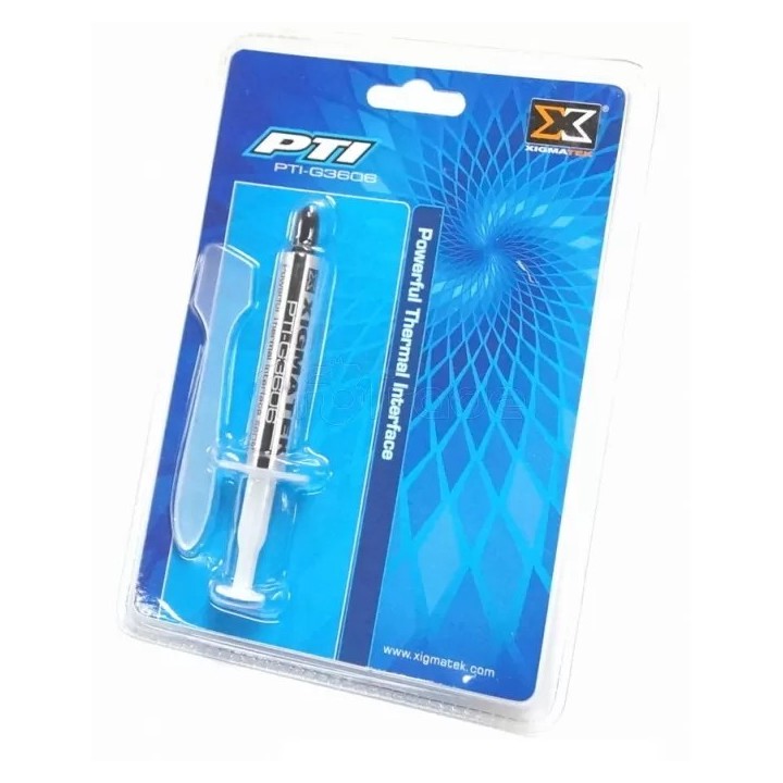 Pâte thermique Xigmatek PTI-G3606 3g | Ordiland