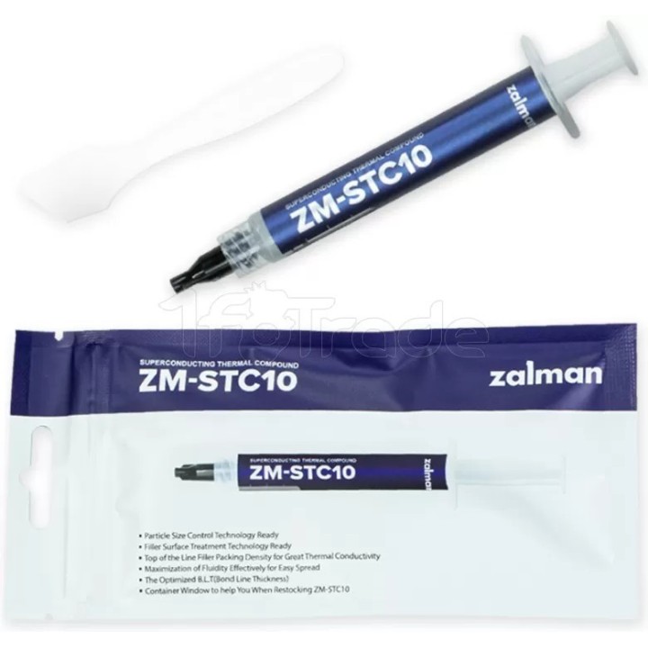 Pâte thermique Zalman STC10 - 2g | Ordiland