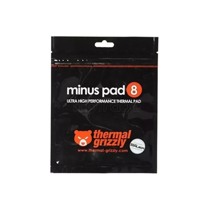 Lot de 2 Pads Thermiques Thermal Grizzly Minus Pad 8 | Ordiland