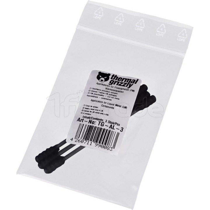Lot de 3 Applicateurs Thermal Grizzly pour pâte | Ordiland