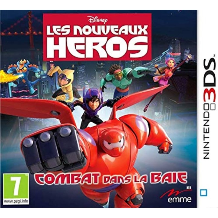 Jeux 3DS : Les Nouveaux Heros Combat dans la Baie | Ordiland