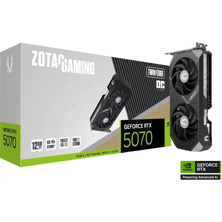 Carte graphique Zotac Gaming GeForce RTX 5070 Twin | Ordiland