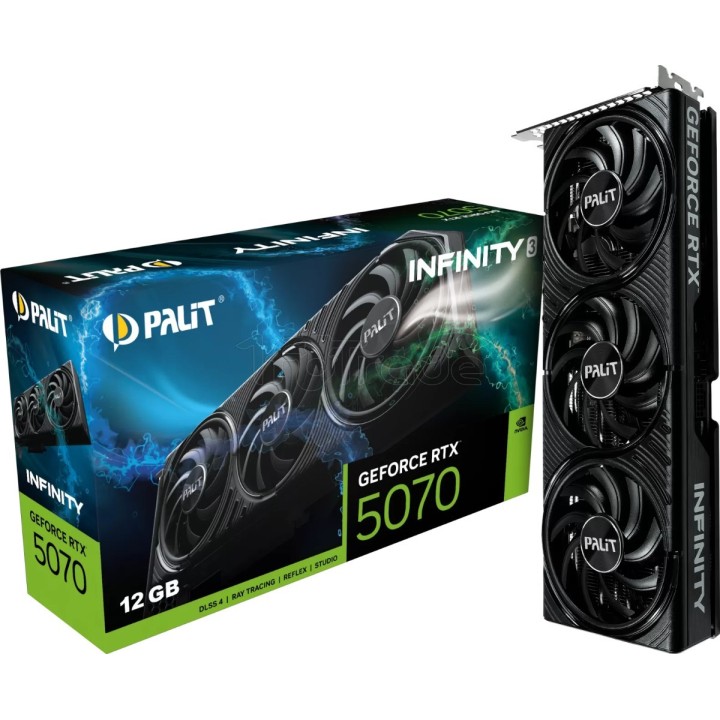 Carte graphique Palit GeForce RTX 5070 Infinity 3 | Ordiland