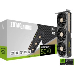 Carte graphique Zotac Gaming GeForce RTX 5070 Solid OC | Ordiland