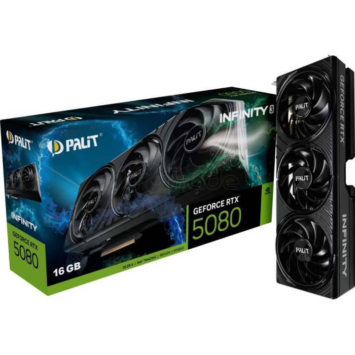 Carte graphique Palit GeForce RTX 5080 Infinity 3 | Ordiland