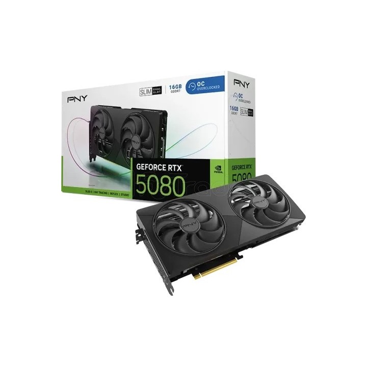 Carte graphique PNY GeForce RTX 5080 Dual Fan Slim OC | Ordiland