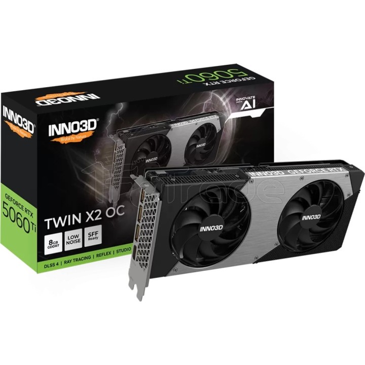 Carte graphique INNO3D GeForce RTX 5060 Ti Twin X2 OC | Ordiland