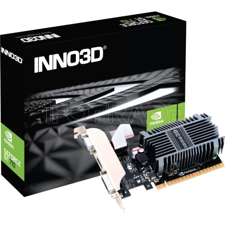 Carte graphique INNO3D GeForce GT710 2Go Low Profile | Ordiland