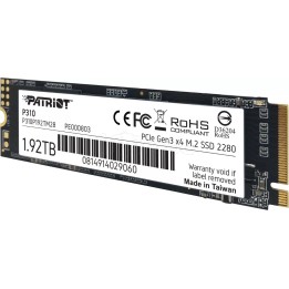 Disque SSD Patriot P310 2To - M.2 NVMe Type 2280 | Ordiland