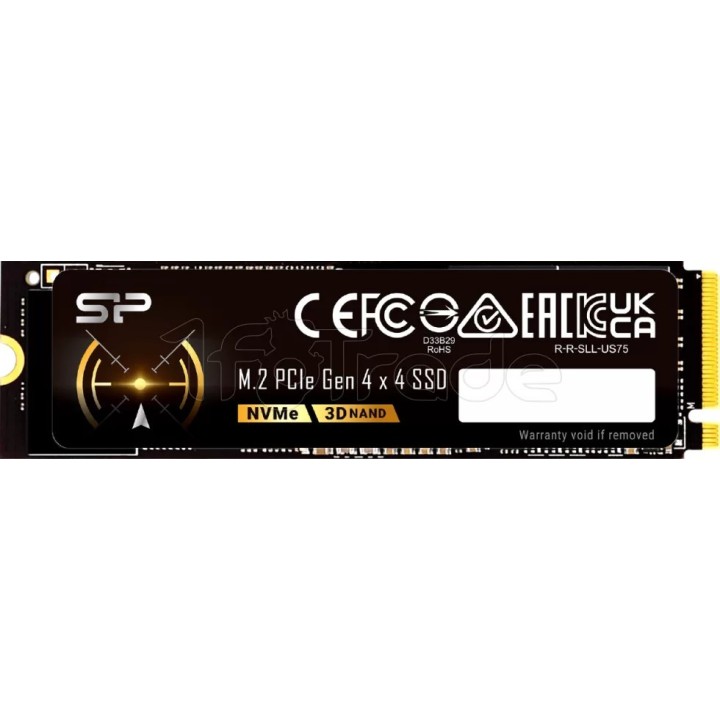 Disque SSD Silicon Power US75 2To - NVMe M.2 Type 2280 | Ordiland