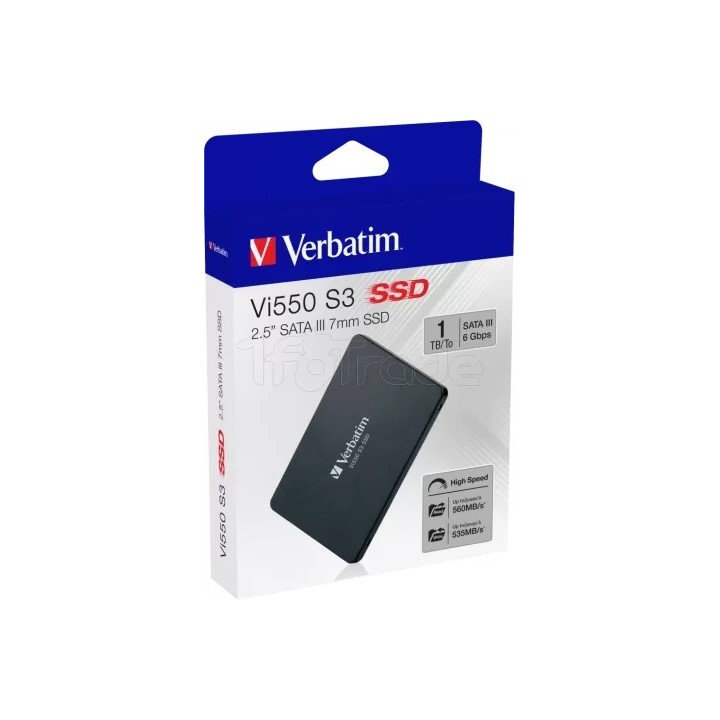 Disque SSD Verbatim Vi550 S3 1To - S-ATA 2,5" | Ordiland