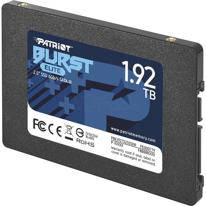 Disque SSD Patriot Burst Elite 2To - S-ATA 2,5" | Ordiland