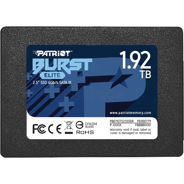 Disque SSD Patriot Burst Elite 2To - S-ATA 2,5" | Ordiland