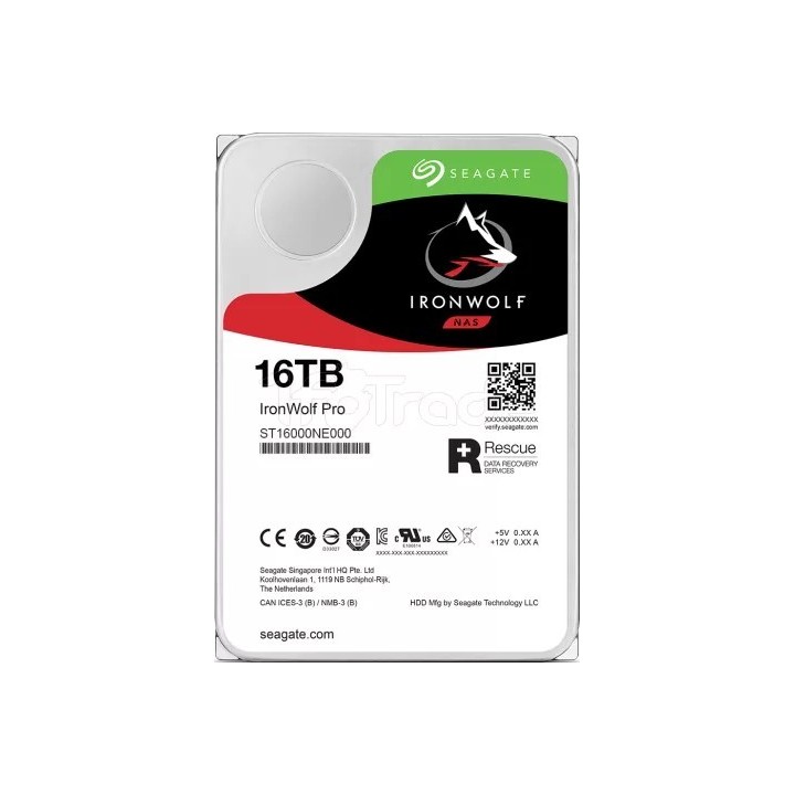 Disque dur 3,5" Seagate IronWolf Pro 16To - S-ATA | Ordiland