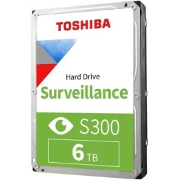 Disque dur 3,5" Toshiba S300 Surveillance 6To - S-ATA | Ordiland